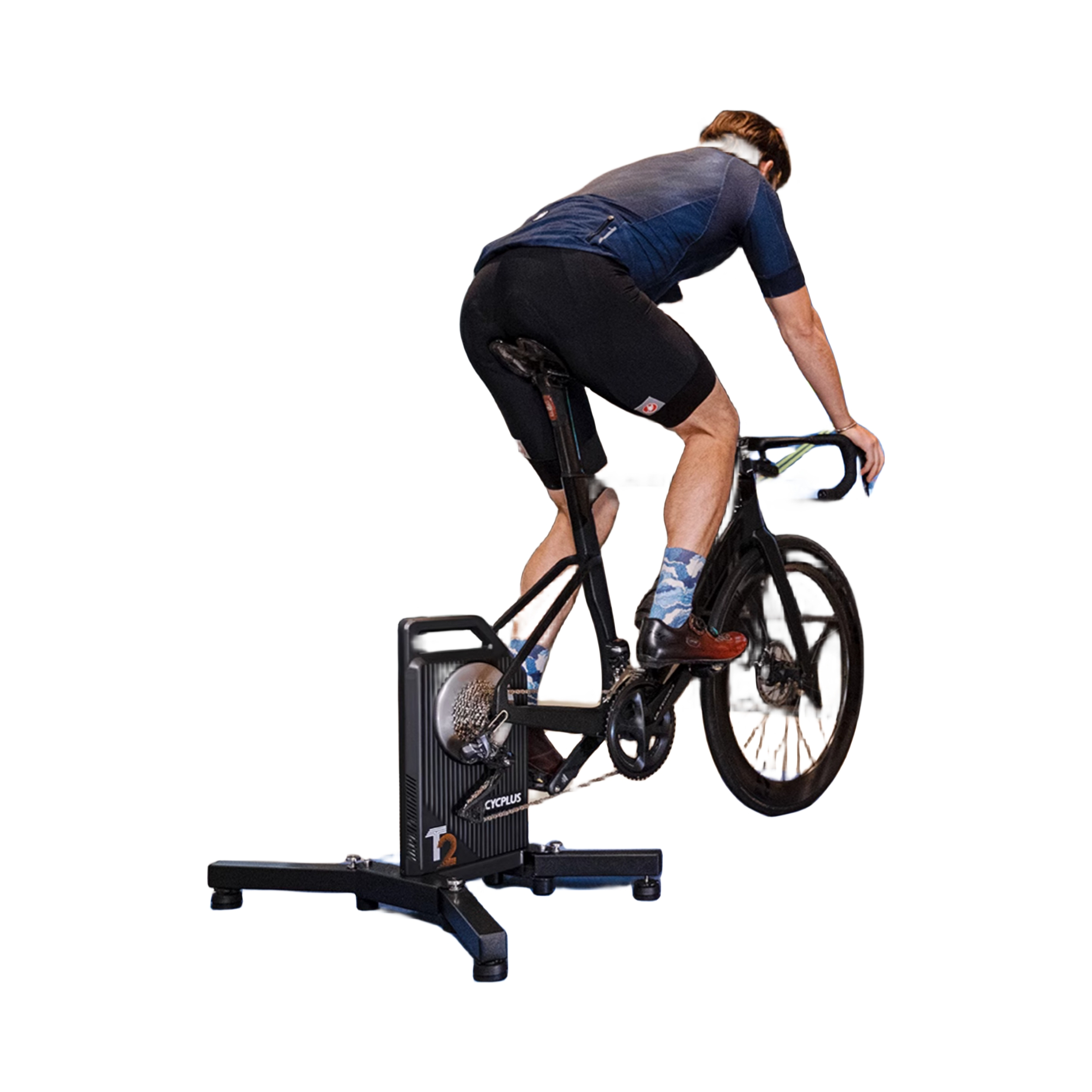 推荐商品：CYCPLUS 赛客加 T2 智能直驱 山地自行车 骑行台