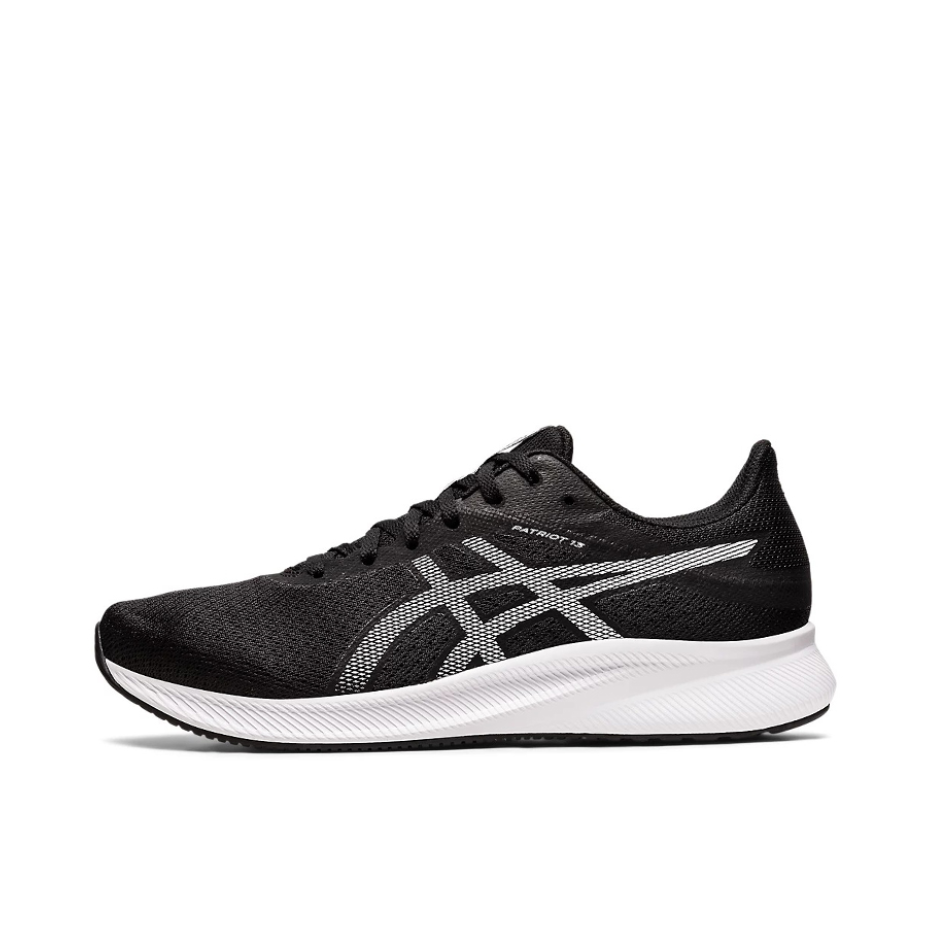 推荐商品：Asics/亚瑟士 Patriot 13 跑鞋 防滑耐磨减震舒适透气回弹耐用 男款/黑色/白色