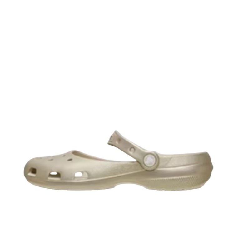 推荐商品：Crocs/卡骆驰 凉鞋 休闲日常青年芭蕾鞋 214282 女款/金色