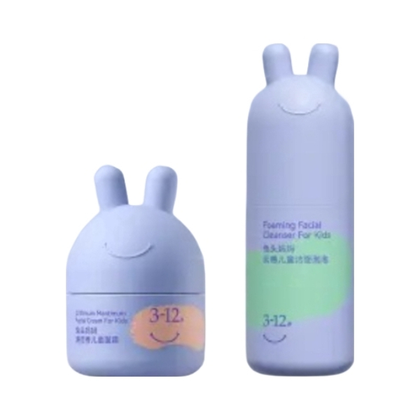 推荐商品：兔头妈妈 儿童面霜洗面奶护肤品套装补水保湿青春期清爽控油