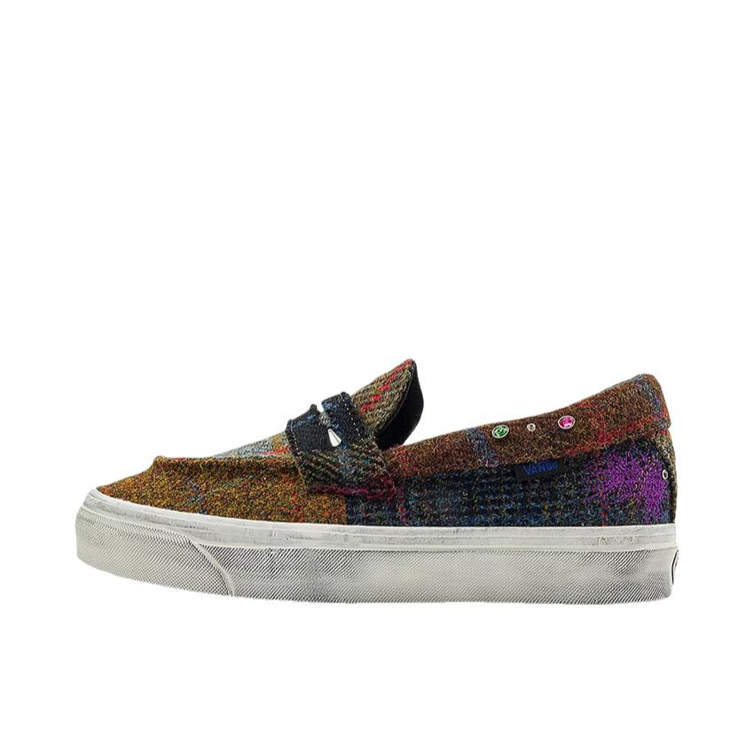 推荐商品：Vans/范斯 Loafer 板鞋 简约百搭减震耐磨贴合圆头 HARRIS TWEED联名/拼色
