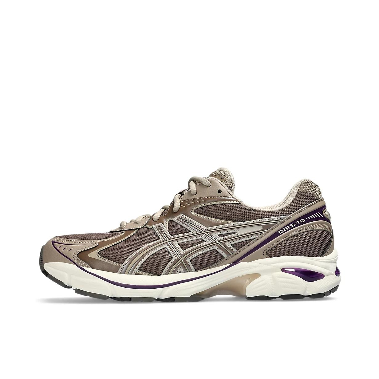 推荐商品：Asics/亚瑟士 GT-2160 跑鞋 拼接舒适缓震网面防滑耐磨复古简约百搭时尚合成革织物耐用短跑圆头支撑 褐色/米白