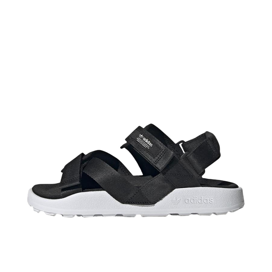 推荐商品：adidas Originals Adilette Adv 防滑耐磨 运动 凉鞋 黑色/白色