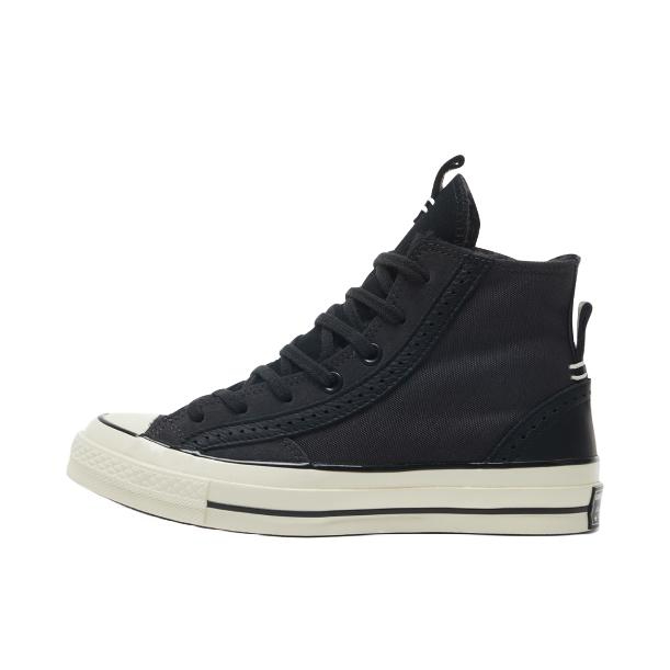 推荐商品：Converse/匡威 Chuck 70 Perfed Overlays 帆布鞋 防滑耐磨轻便 黑色
