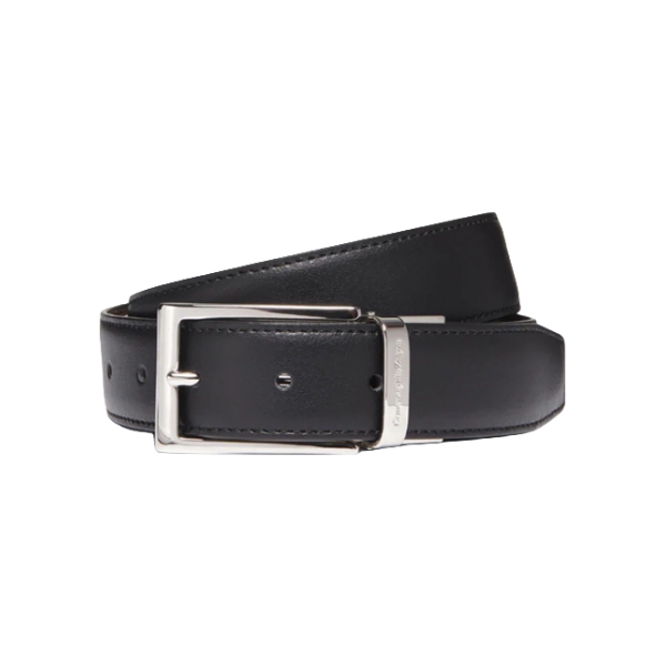 推荐商品：Ermenegildo Zegna 商务休闲双面针扣皮带 LHVIC B010PZ