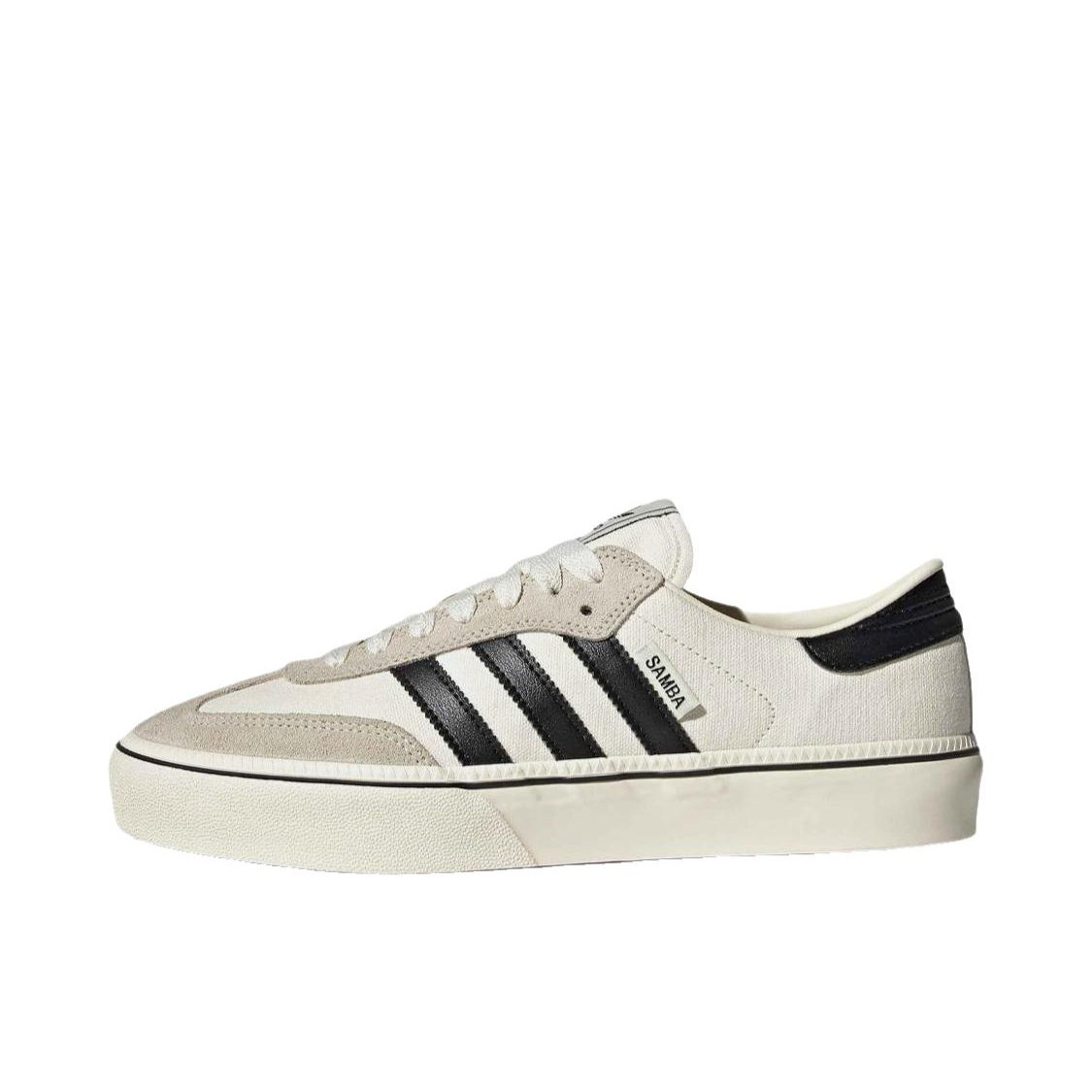 推荐商品：adidas Originals SAMBA ST 板鞋 T头厚底增高 白色