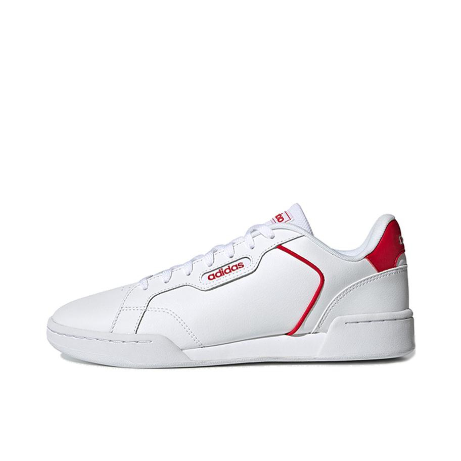 推荐商品：adidas NEO Roguera 板鞋 缓震舒适透气防滑耐磨时尚潮流 White/Red 白/红