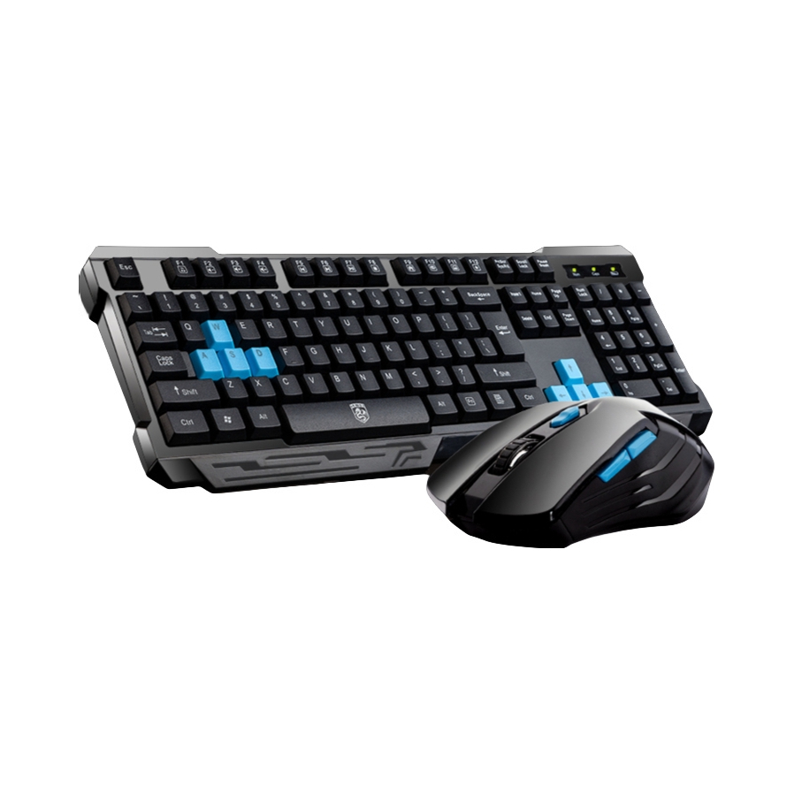 推荐商品：DELOG/德意龙 黑暗骑士 V61 无线键鼠套装 游戏娱乐日常家用