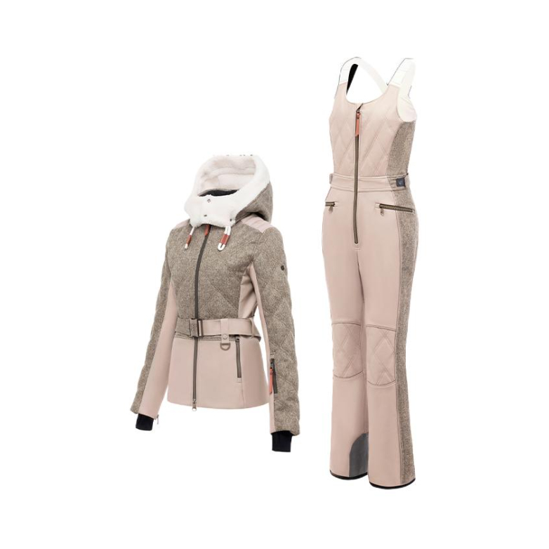 推荐商品：VECVEC ACTIVE 防风防水老钱风运动套装 女装 EWA02002819 哈弗林格棕