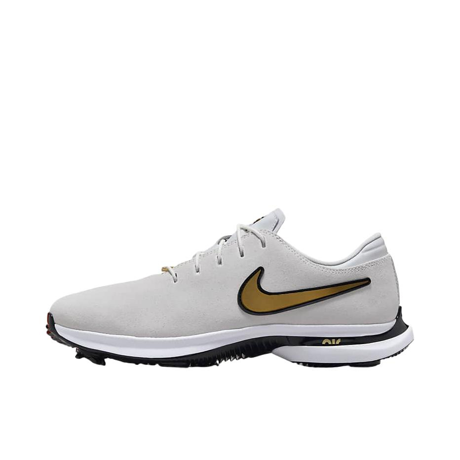 推荐商品：Nike Air Zoom Victory Tour 3 舒适 耐磨 防滑 减震 高尔夫球鞋  白色/金属银/黑/金属金 白色/金色/黑色