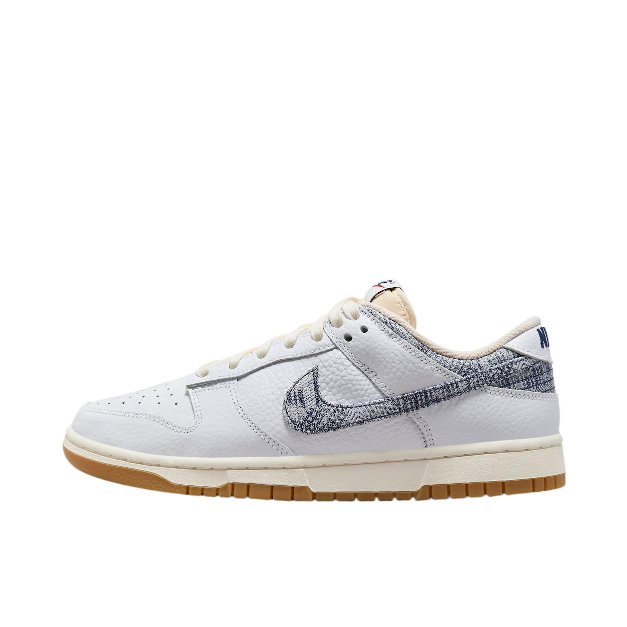 推荐商品：Nike Dunk 板鞋 经典复古百搭 白色/水洗牛仔/水洗丹宁