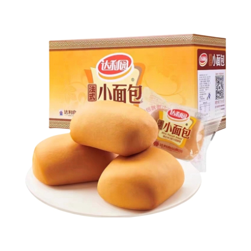 推荐商品：达利园 香奶味 800g 法式小面包 箱装 早餐营养宿舍充饥下午茶饱腹