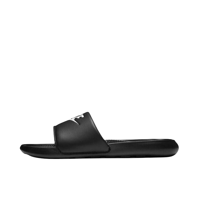 推荐商品：Nike Victori One Slide 回弹缓震 防滑耐磨 舒适轻便 透气 防水 运动 一字 拖鞋 黑色/金色 