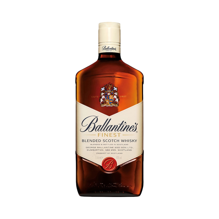 推荐商品：Ballantine's/百龄坛 调和型 特醇苏格兰威士忌 1000ml 40%vol 裸瓶装