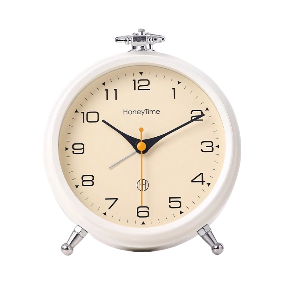 推荐商品：飘璐 电池款 简约创意摆台式摆放式座钟 HL-5287-LA-F-CJX