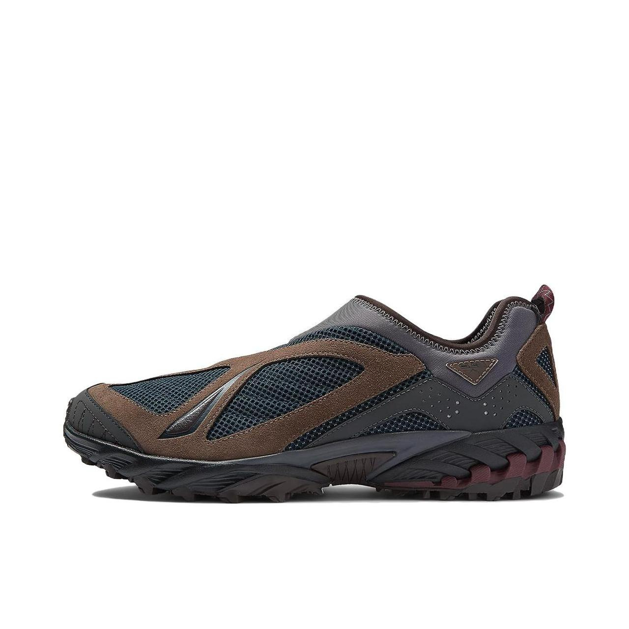 推荐商品：New Balance 610 Slip-on 跑鞋 网布透气舒适减震防滑耐磨轻便软底 褐色/黑色