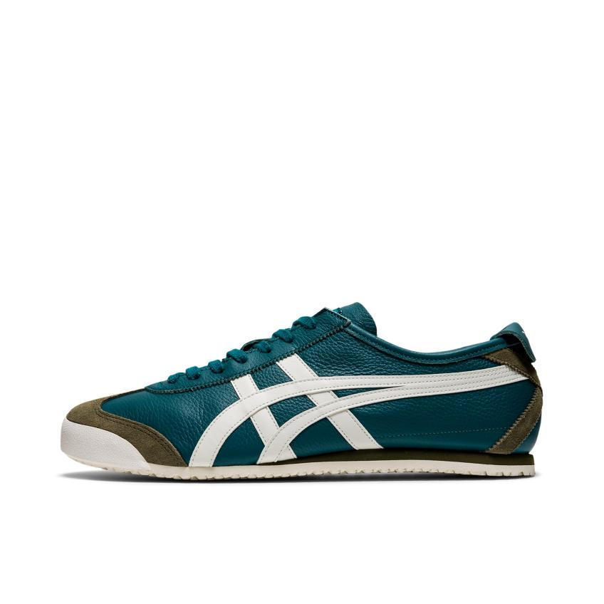 推荐商品：Onitsuka Tiger Mexico 66 德训鞋 运动休闲鞋 复古轻便透气舒适百搭防滑 松石绿