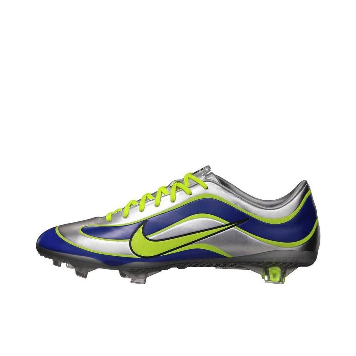 推荐商品：Nike Mercurial Vapor SE FG 顶级 胶质长钉 硬天然草场 足球鞋 银色/黑色