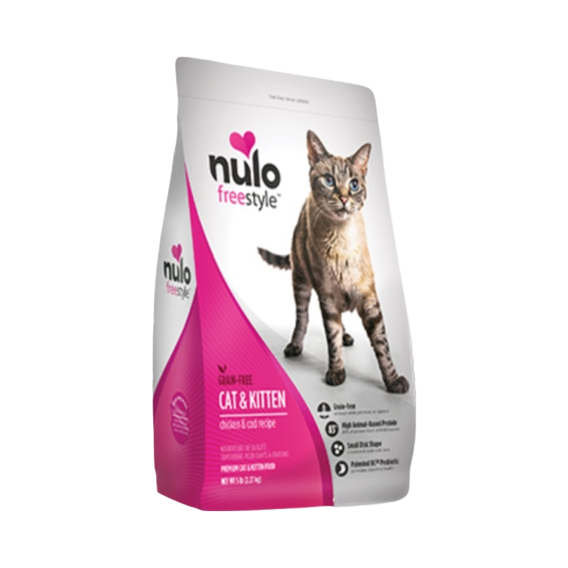 推荐商品：Nulo/诺洛 自由天性系列鸡肉味全阶段猫粮膨化粮肠胃呵护提高免疫