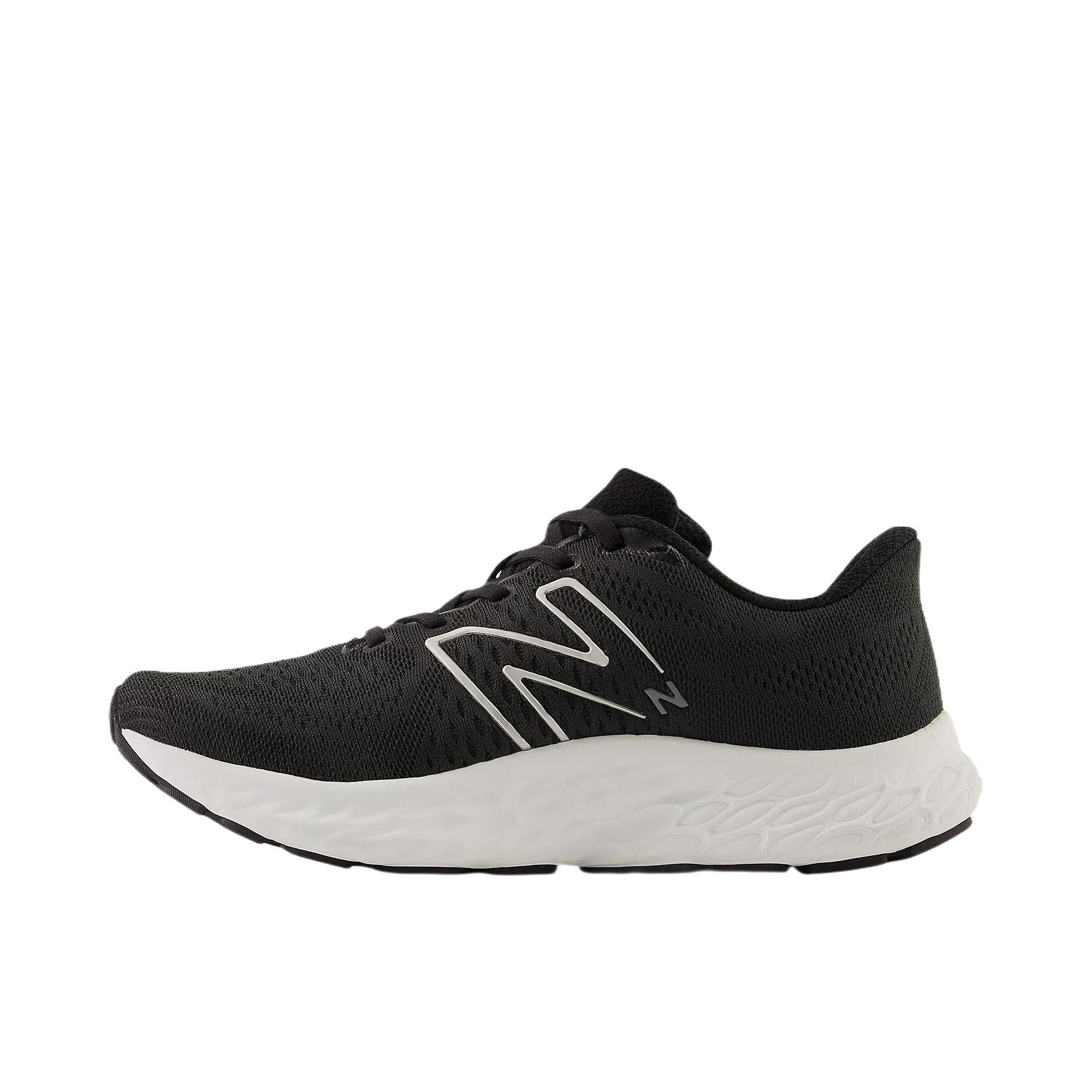 推荐商品：New Balance Fresh Foam EVOZ 防滑耐磨 舒适缓震 网面透气 织物轻便 时尚百搭 网布 休闲鞋 黑色