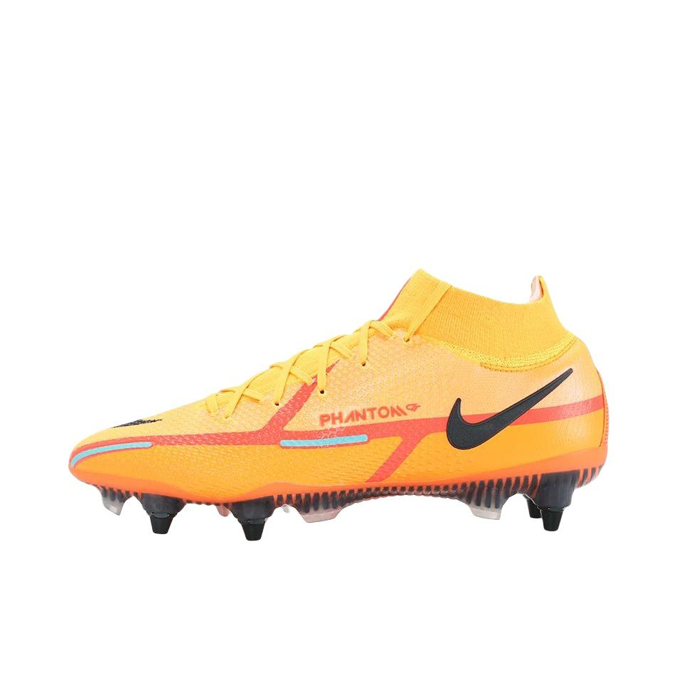 推荐商品：Nike Phantom GT II Elite DF SG Pro 顶级 长钉 软草地 圆头 防滑耐磨 足球鞋 黄色