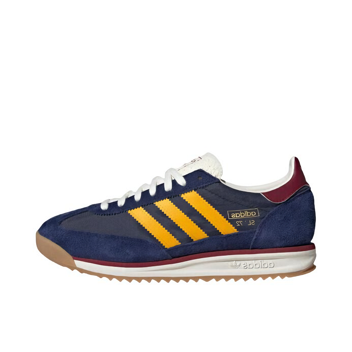 推荐商品：【马思纯同款】 adidas Originals SL 72 T头鞋 德训鞋 运动休闲鞋 轻便防滑耐磨透气舒适简约复古 深蓝色/深黄色/红色