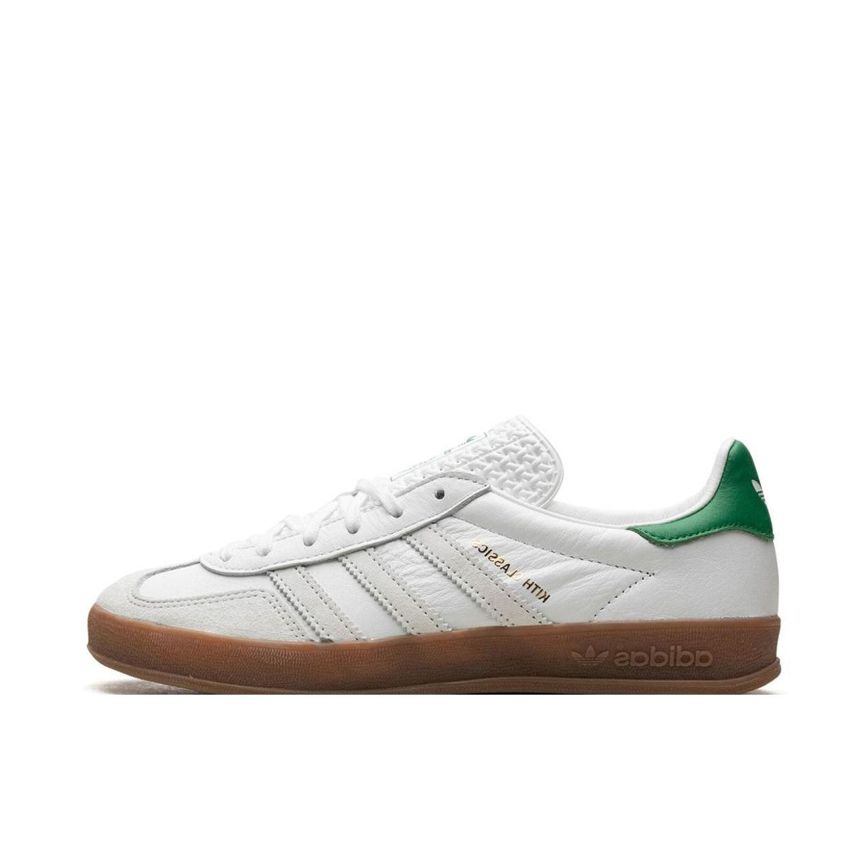 推荐商品：adidas Originals Gazelle Indoor T头鞋 德训鞋 板鞋 舒适缓震防滑耐磨绒面革复古 白色/灰色
