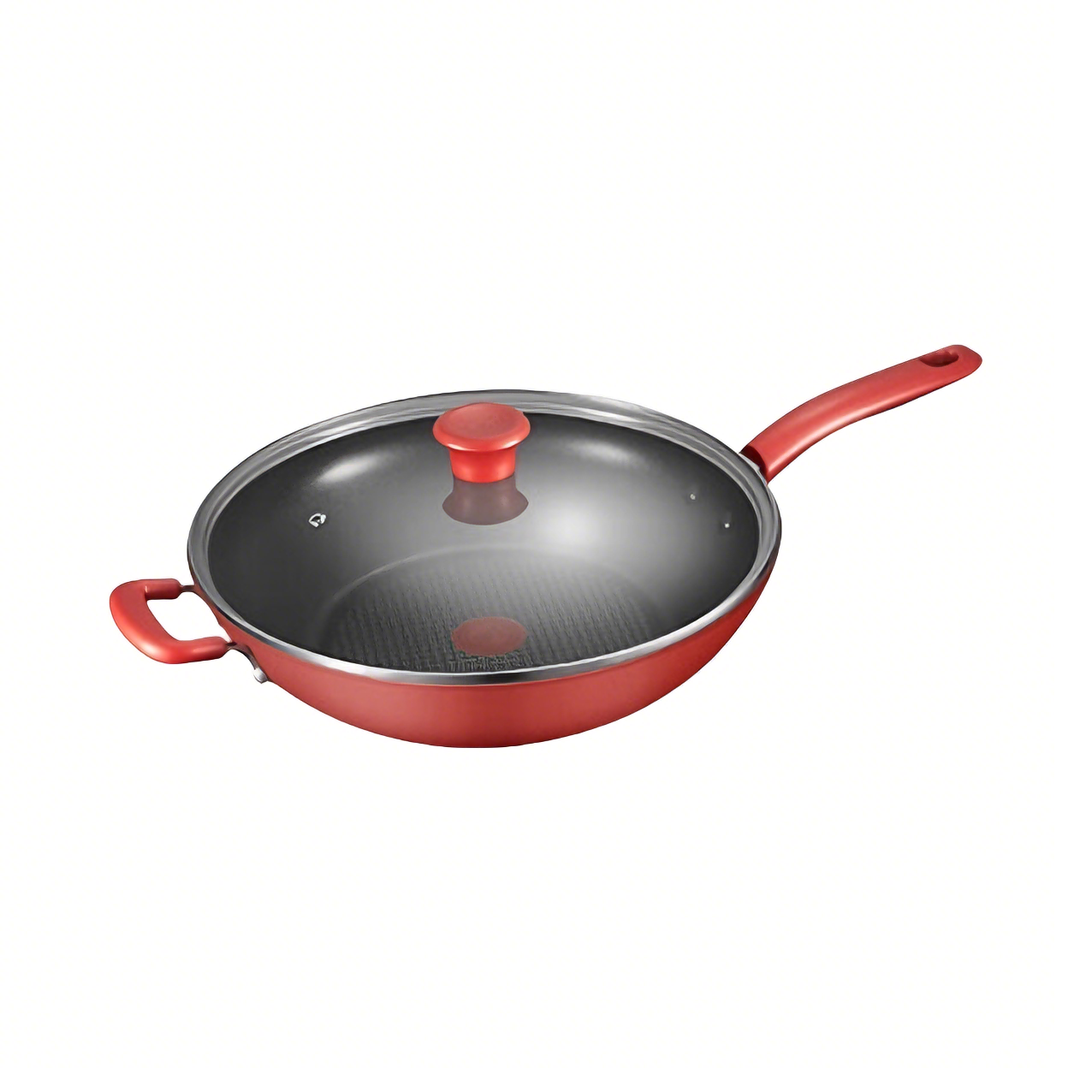 推荐商品：Tefal/特福 TFEC32AAP1 美食家系列 燃磁通用款 铝合金 带盖 平底炒锅