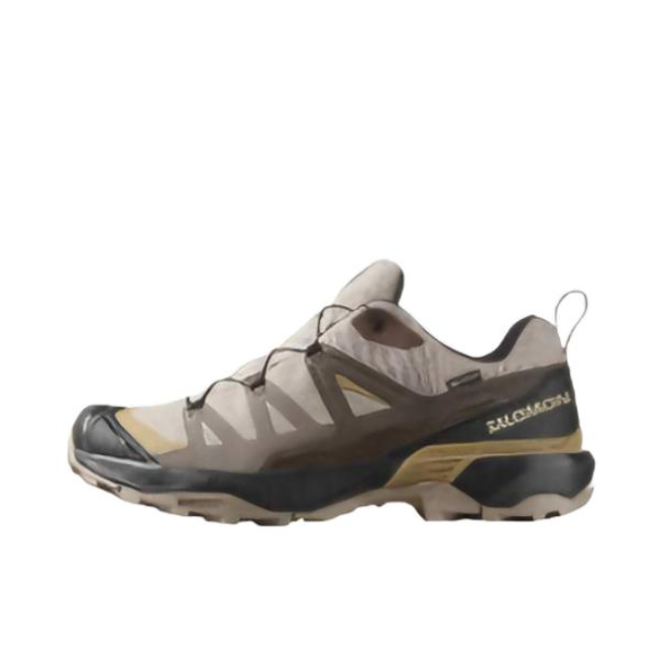 推荐商品：Salomon/萨洛蒙 X Ultra 360 Edge 缓震耐磨 防水 圆头 稳定支撑 登山 户外鞋 徒步鞋 灰色/棕色