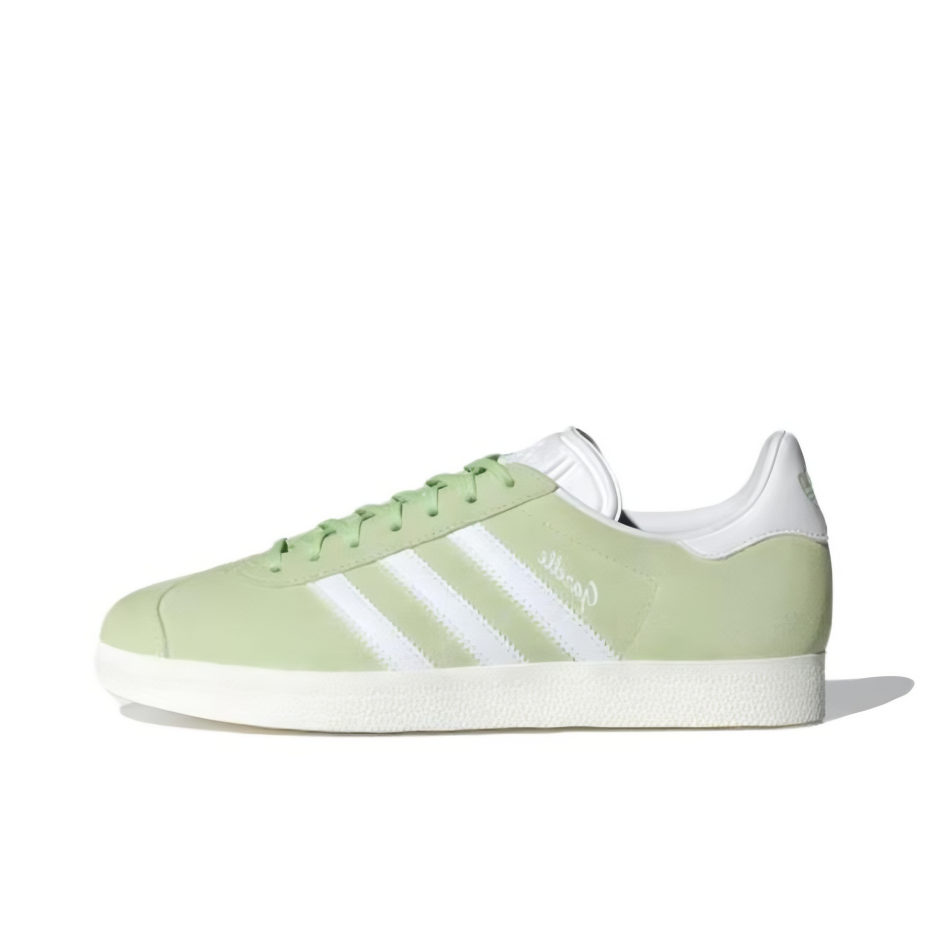 推荐商品：adidas Originals Gazelle T头鞋 德训鞋 板鞋 轻便复古薄底舒适百搭减震耐磨贴合圆头 女款/绿色/白色