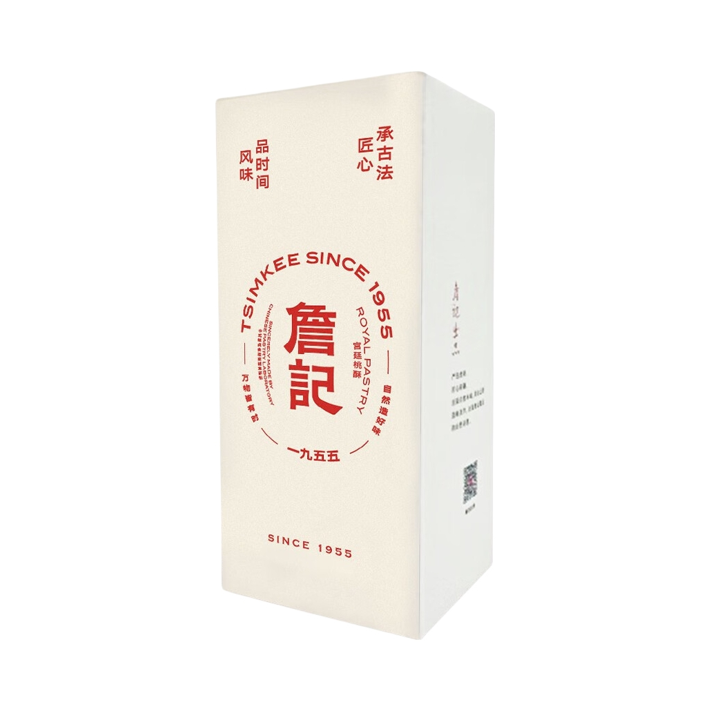 推荐商品：詹记 简装版桃酥 260g 盒装 新中式 原味