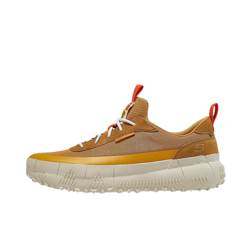 推荐商品：Skechers/斯凯奇 Revo - Kelce 运动休闲鞋 防滑耐磨厚底增高潮流时尚一脚蹬户外 亮黄色