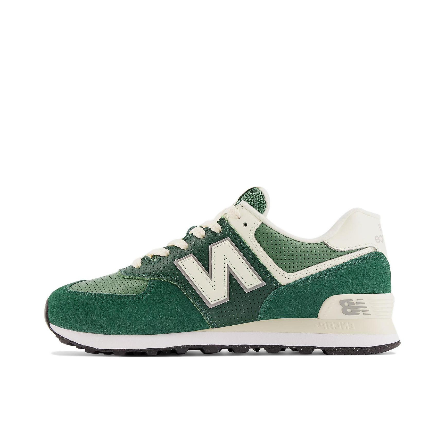 推荐商品：New Balance 574 运动休闲鞋 阿甘鞋 经典复古防滑耐磨缓震舒适透气时尚百搭轻便  绿色