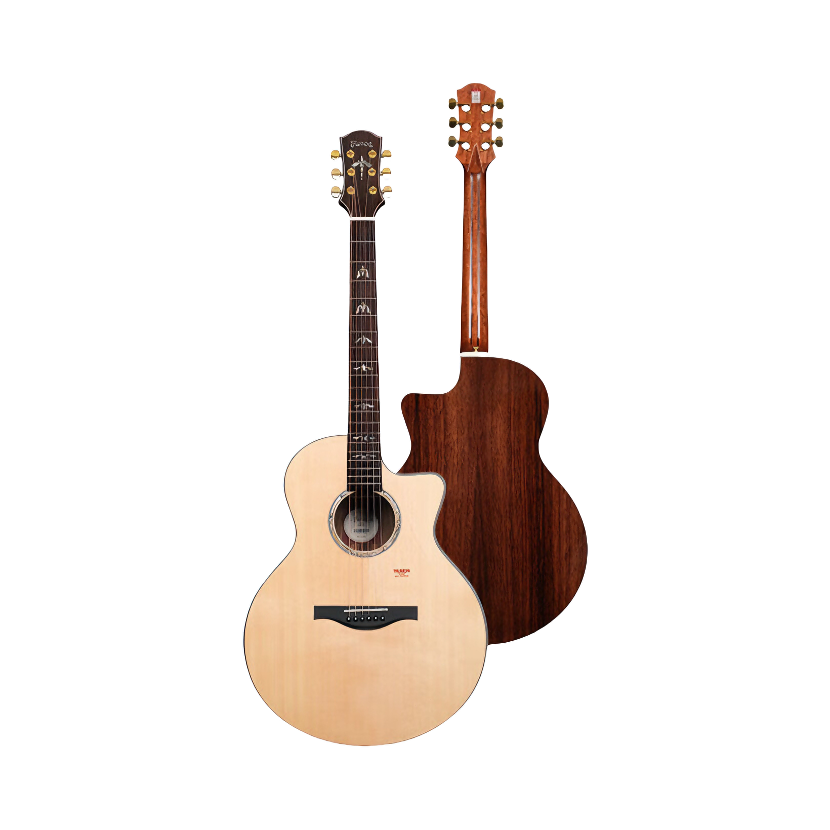 推荐商品：trumon/楚门 280单板民谣吉他入门初学