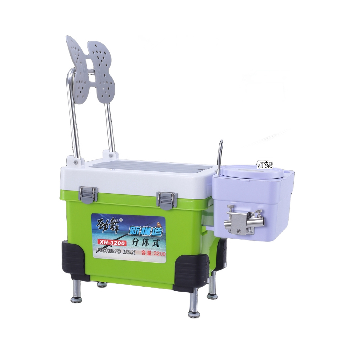 推荐商品：劲舞 轻便 箱可坐 多功能 渔具装备 钓箱