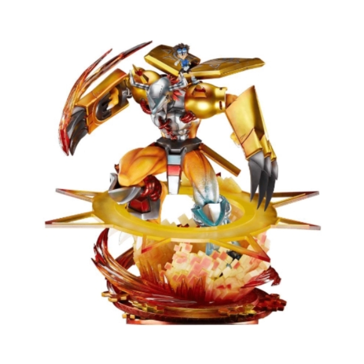 推荐商品：UNiQUEART 数码宝贝 战斗暴龙兽 八神太一 手办