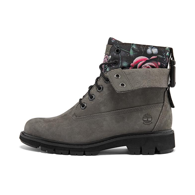 推荐商品：Timberland/添柏岚 防滑耐磨 户外休闲 增高 防污防水 软底 工装靴 A2KBW 灰色