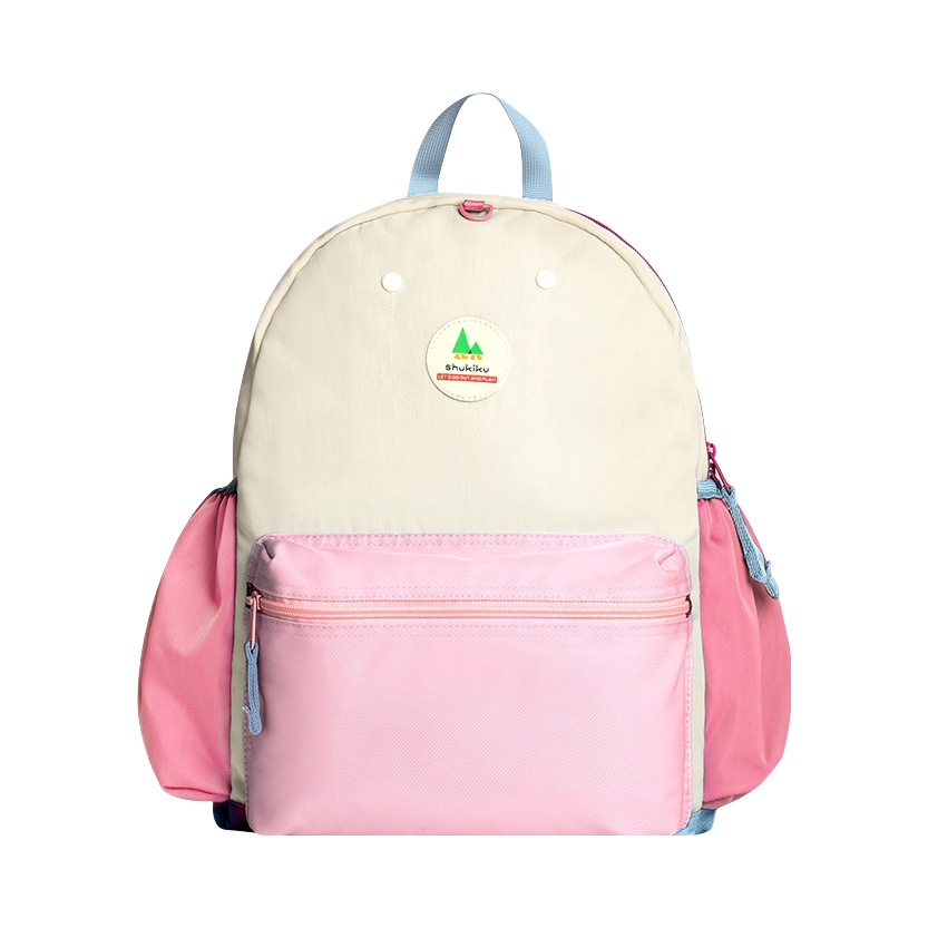 推荐商品：SHUKIKU 儿童一年级超轻便撞色尼龙布耐脏外出防丢失幼儿园小学生双肩书包