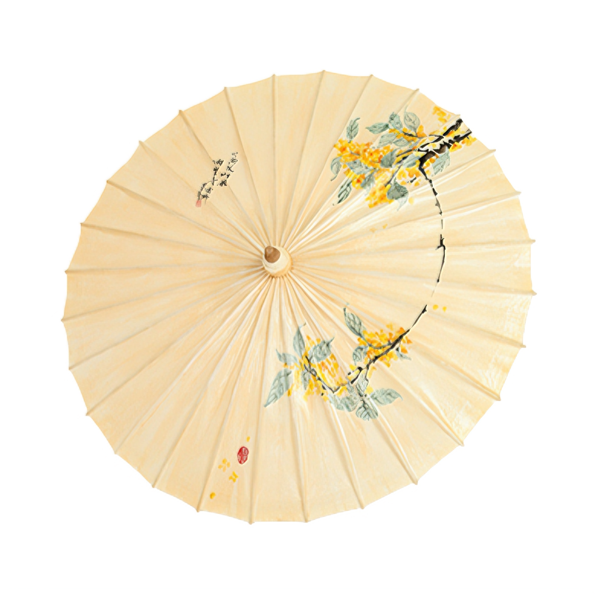 推荐商品：毕六福 手绘系列 长柄伞 油纸 雨伞 SH-01