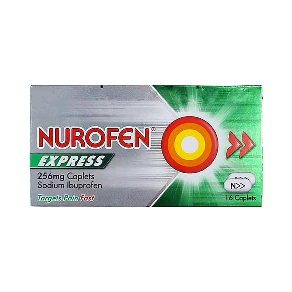 推荐商品：Nurofen EXPRESS布洛芬退烧胶囊 快速缓解疼痛