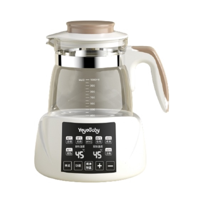 推荐商品：呦呦宝贝 1/1.3L电热水壶 高硼硅玻璃 底盘加热KH—0867