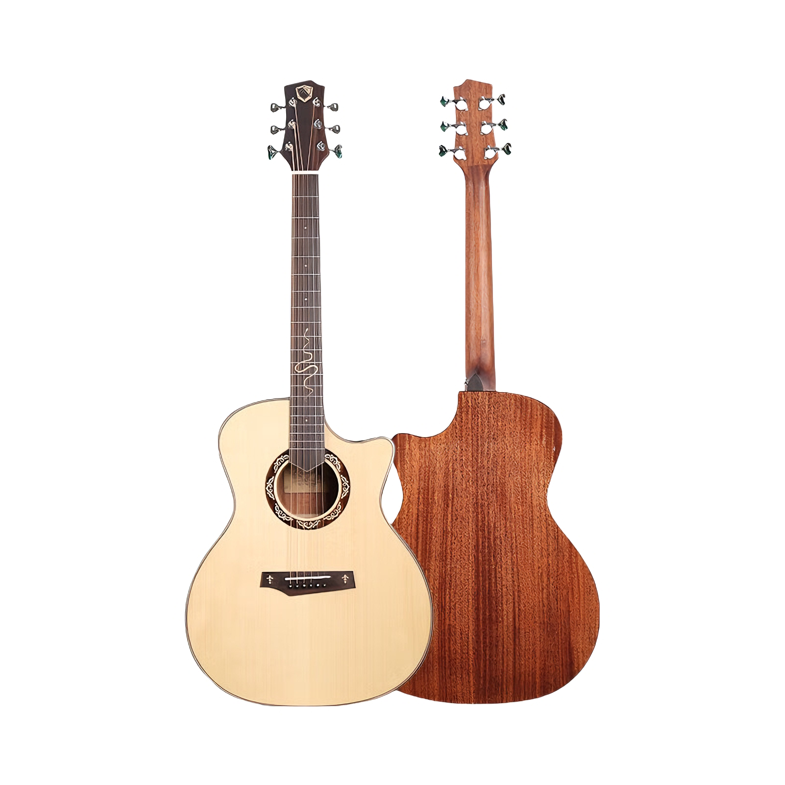 推荐商品：Randon/蓝盾 AS中世纪系列系列面单板民谣吉他入门