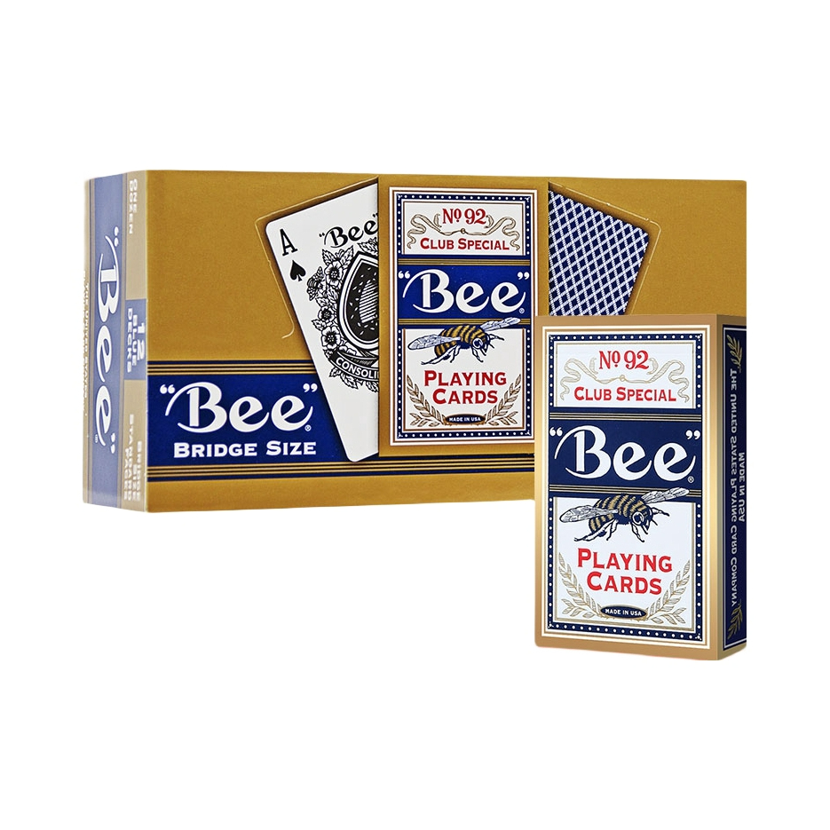 推荐商品：BEE 柔韧耐用 黑芯纸 扑克