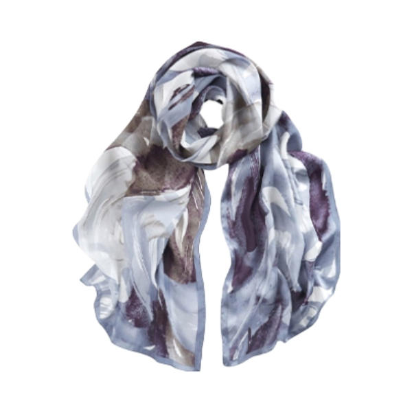 推荐商品：【母亲节礼物】MARJA KURKI 图案印花真丝围巾 1DD4500