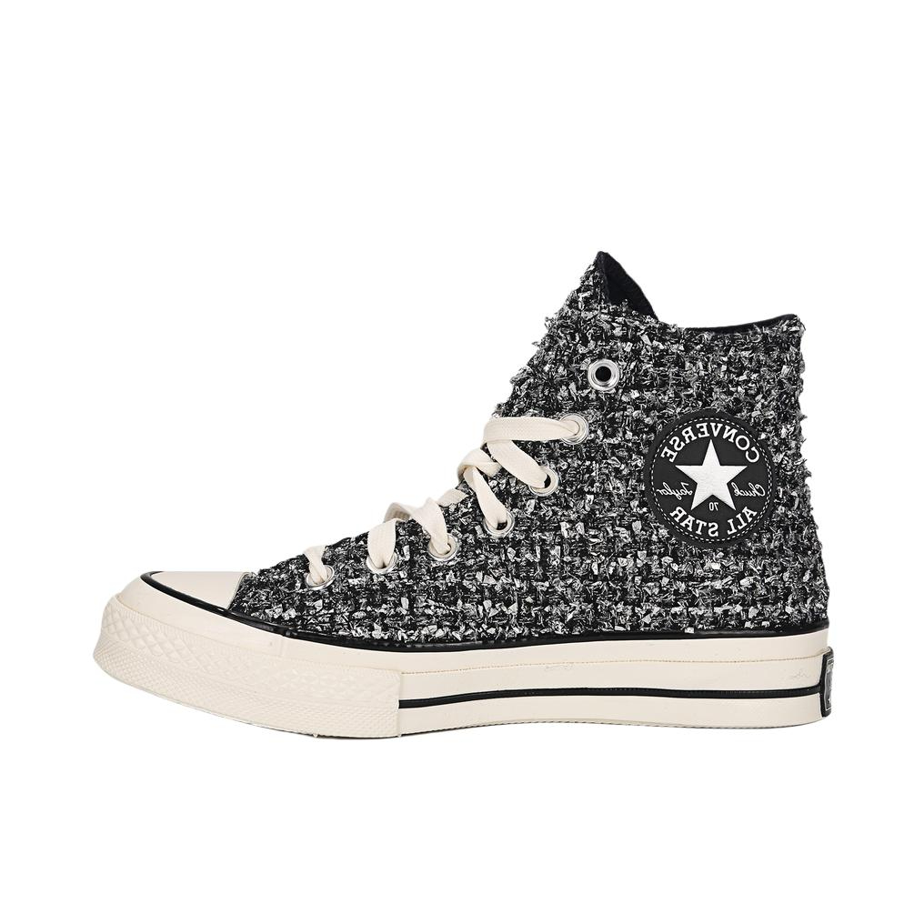 推荐商品：Converse/匡威 Chuck Taylor 70S SEASONAL 帆布鞋 防滑系带圆头 灰色/白色