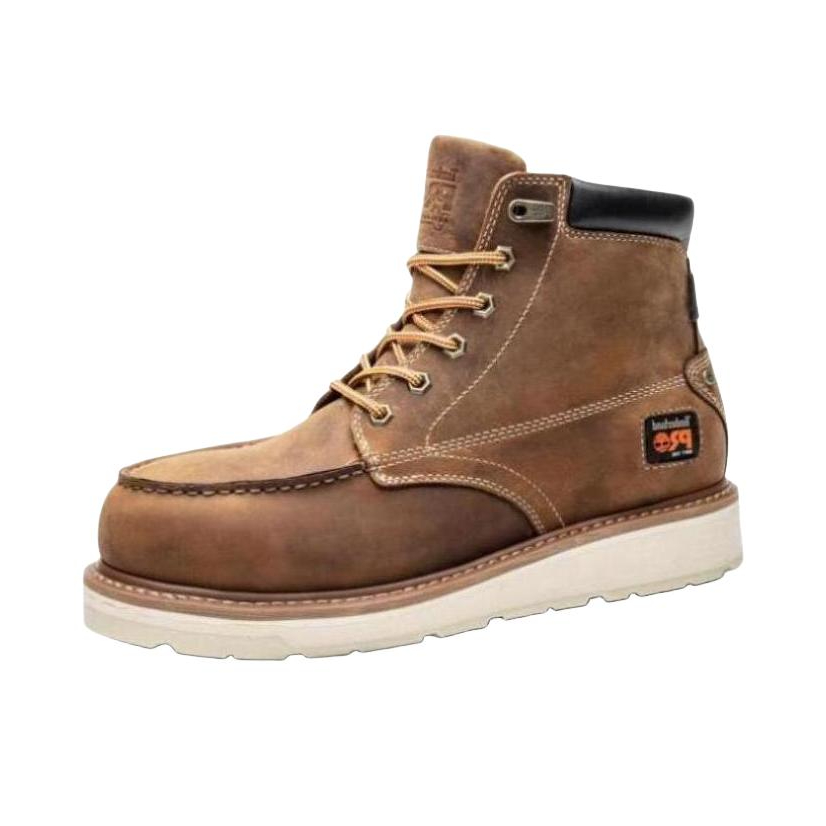 推荐商品：Timberland/添柏岚 PRO 防滑 耐磨 运动 高帮 户外鞋 A2AXR 褐色