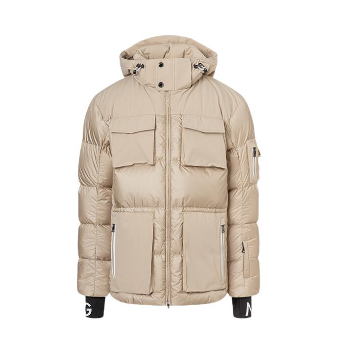 推荐商品：Bogner/博格纳 保暖羽绒连帽滑雪服 WW31494253 沙漠黄