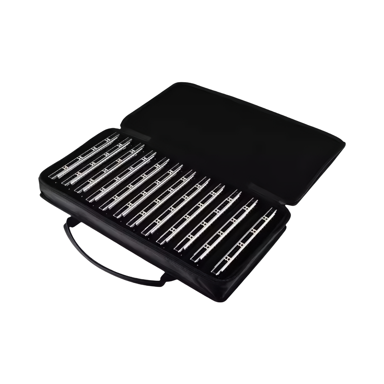 推荐商品：英雄乐器 YH24P_SET12 24孔复音12调7调男女学生成人专业演奏口琴