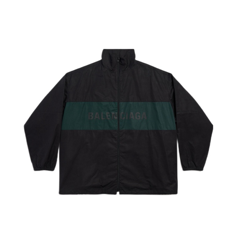 Balenciaga 巴黎世家 LOGO冲锋衣拉链夹克 男女同款