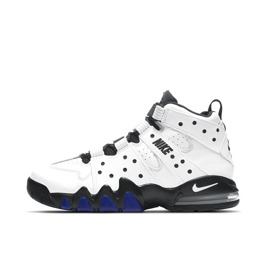 推荐商品：Nike Air Max2 CB 94 耐磨防滑 减震 百搭潮流 圆头 支撑 合成革 复古 篮球鞋 2024/白色/黑色